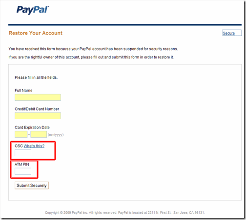 paypalscam