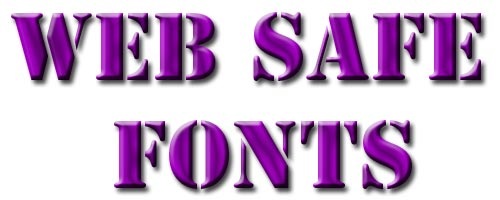 Web-Safe-Fonts
